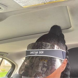 Christian Dior Visor . No box or dust bag  purchased from thrift shop .